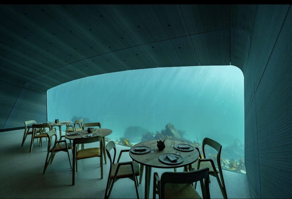 Resto sous l’eau