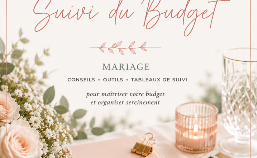 Carnet Suivi du budget Mariage