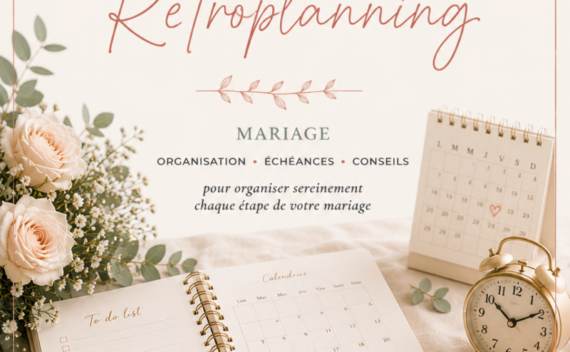Le Carnet Rétro-planning de votre mariage